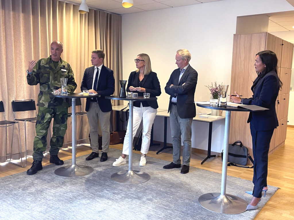 Revelop och ULI Sweden arrangerade panelsamtal om totalförsvaret